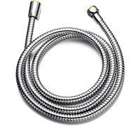Remplacement du tuyau de douche, Tuyau de douche flexible en acier inoxydable 1,2 m/1,5 m/2 m, tuyau chromé for chauffage salle bain, accessoires, remplacement facile à faire soi-même