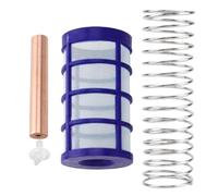 Remplacement Ioniseur Solaire Piscine Réduit Irritation Chlore | Anode en cuivre à nettoyeur d'eau flottant Rechange panier-écran vis à ailettes, réduit l'irritation