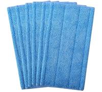Remplacement Lingettes Reutilisable pour Swiffer WetJet Spray Balais Lavables en microfibre (Bleu) - 6PC
