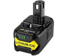 Remplacement pour Ryobi ONE + RB18L50 18V 5.0Ah P108 Batterie de Batterie RB18L40 RB18L25 RB18L15 P107 P105 P104 P103 P102164
