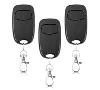 Remplacement pour SCS Sentinel AAM0128 - Télécommande Alarme 433,92 MHz 2 Canaux à Code Secret Tournant Simply Control, Portée 80 m, SOS & Mode Partiel, Compatible KitAlarm, Noire (3 pièces)