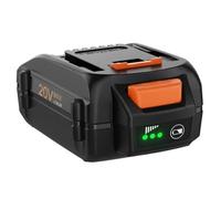 Remplacement pour Worx 20V WA3520 WA3525 Batterie pour Outils sans Fil 6500mAh Lithium Ion Bloc de Rechange Compatible avec WG547 WG629 WX178 WX550 WG154 WG255 WG322(1 Battery 6500Ah)