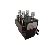 Remplacez Le contacteur d'inversion de Moteur DC66P 12V 24V 48V 80A Relais solénoïde de treuil contacteur de Grue monté Monobloc DC66(24V Coil)