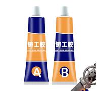 Remplissage de trous métalliques - Colle de réparation haute résistance, gel multifonctionnel pour métaux | Colle de soudure froide, imperméable avec réparations métalliques, pâte pour C
