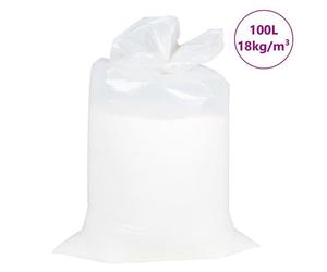 Remplissage pouf billes EPS 100 L blanc - VidaXL densité 18 kg/m³ poids 1 8 kg