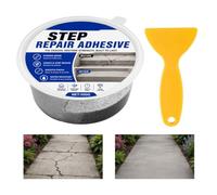 Remplisseur de fissures en ciment - 100 g de colle de réparation pour joi | Scellant de fissures en béton pour marches extérieures, patio, porche, balcon