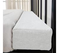 Remplisseur d'espace de matelas, extension d'espace de lit, oreiller de tête de lit, coussin de remplissage, écart fermé entre la tête de lit et le mur, housse amovible(120x15x15cm/47x6x6in,#3)