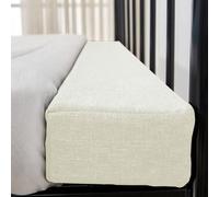 Remplisseur d'espace de matelas, extension d'espace de lit, oreiller de tête de lit, coussin de remplissage, écart fermé entre la tête de lit et le mur, housse amovible(120x20x5cm/47x8x2in,#1)