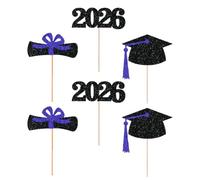 Remplisseurs de vases de remise de diplôme - Décorations de gâteaux et cupcakes - 2026 choix de remise de diplôme pour bouquets | Centres de table, décoration de table, articles de fête, chapeaux