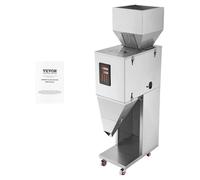 Remplisseuse de particules VEVOR, 0,044-6,6 lbs/20-3000 g, remplisseuse automatique avec pédale, remplisseuse à pesée en acier inoxydable, peseuse pour haricots, graines, grains, thé, conditionnement