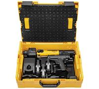Rems 578043 R220-4039976161473 - Mini-Press M - Presse radiale - Batterie Li-Ion en mallette et 3 mâchoires M15-18-22 - Acier - 30 x 25 x 5 cm - Jaune