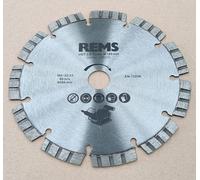 REMS Disque à tronçonner diamanté universel LS Turbo 180 N 185026 Crocodile Rainureuse de mur