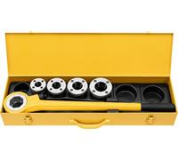 Rems Hand-Gewindeschneidkluppe EVA SET R 1/2-3/4-1-1 1/4'' 520015