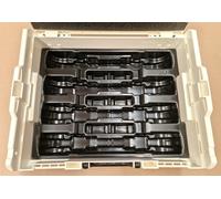 REMS L-Boxx avec insert pour 8 pinces à sertir + 6 bagues à sertir No. 571136 Mâchoires à sertir