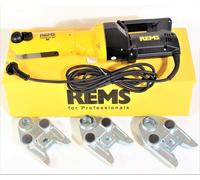 REMS Machine à sertir Power Press SE + 3 mâchoires à sertir TH 16/20/26 Tube composite Mâchoire