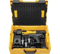 Rems Mini-Press (14V ACC SET M 15+18+22, L-BOXX, Presszangen, mit 2 schwenkbaren Monoblock-Pressbacken, kompakte Bauform) 578043 R220