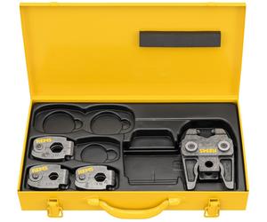 Rems Pressringe S Set V 15+18+22 Z8, Zwischenzange, schwenkbar, Stahlblechkasten