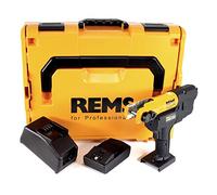 Rems Sertisseuse radiale Mini-press Electro-hydraulique 22 kn Batterie 22V, Sertisseuse sur accu avec retour automatique pour la réalisation d'assemblages par raccords à sertir Ø 10-40 mm Ø ⅜ - 1 ¼"