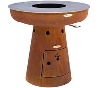Remundi brasero barbecue de jardin - Orange