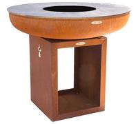 Remundi brasero rond - rouille