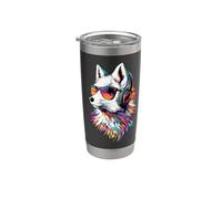 Renard Polaire Renard Blanc Renard des Neiges Renard Polaire Gobelet isotherme en acier inoxydable double paroi