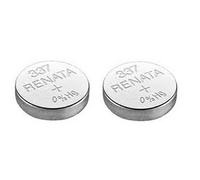 Renata - 2 x Pile de Montre Suisse 337 Or SR416SW Fait Oxyde d'argent 1.5 V