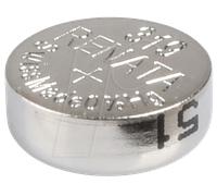 RENATA Lot de 5 Piles Bouton Silver Oxyde 319 / SR527 SW 0% Mercure 1,55V