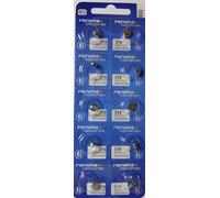 Renata 319 SR527SW Lot de 10 piles pour montre 1,55 V