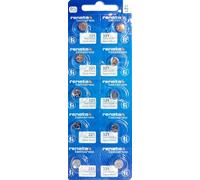 Renata 321 Lot de 10 piles bouton pour montre