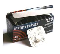 RENATA 329 LOT DE 1 PILE SILVER OXIDE 1,5V