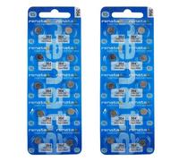 Renata #364 Lot de 20 Piles pour Montre