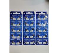 Renata 364, SR621SW, Pile de Montre (30 x Lot de 1) - 30 Piles