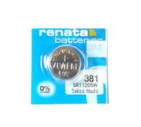 Renata 381 SR1120SW oxyde d'argent pour montres 1,55 V