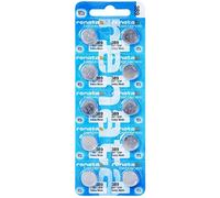 Renata 389 SR1130W Lot de 10 piles pour montre 1,55 V