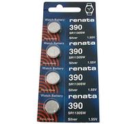 Renata #390 Lot de 4 piles pour montre