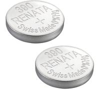 Renata 390 SR1130S Lot de 2 Piles pour Montre sans Mercure 1,55 V[456]