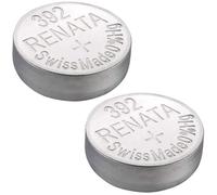 Renata 392 Lot de 2 Piles de Montre sans Mercure 1,55 V SR41 W[462]