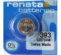 Renata 393 Sr48 W Batterie de Montre oxyde d'argent 1,55 V