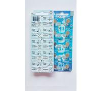 Renata 393 SR754W Lot de 10 piles bouton pour montre 1,55 V