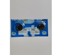 Renata 395 SR927SW SB-AP Lot de 2 piles à oxyde d'argent pour montre 1,55 V