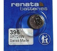 Renata 396, sR726W batterie électronique argent 1.55 sWISS v (piles/batteries heures)