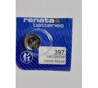 Renata 397 Sr726sw 1,55 V Argenté