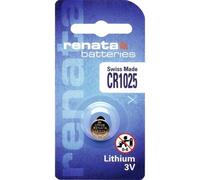 RENATA Blister de 1 Pile bouton lithium CR1025 3V