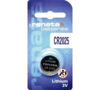 RENATA Blister de 1 Pile bouton lithium CR2025