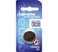 RENATA Blister de 1 Pile bouton lithium CR2320 3V 150 mAh