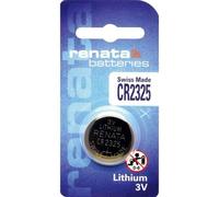 RENATA Blister de 1 Pile bouton lithium CR2325 3V 190 mAh