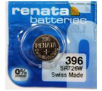 RENATA Blister de 1 Pile bouton oxyde argent X396 SR726W