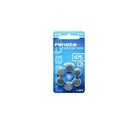 Renata Coin Batterie ZA 675 Zink-Luft PR44 Hörgerätebatterie 660 mAh 1.4 V 6 St.