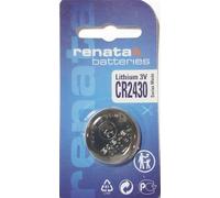 Renata CR 2430 Pile bouton au lithium pour montre DL 2430, ECR 2430, BR 2430 3 V