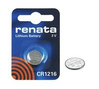 RENATA CR1216 LOT DE 2 PILES AU LITHIUM 3V